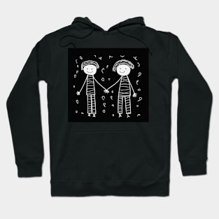 Abstract Connection Hoodie